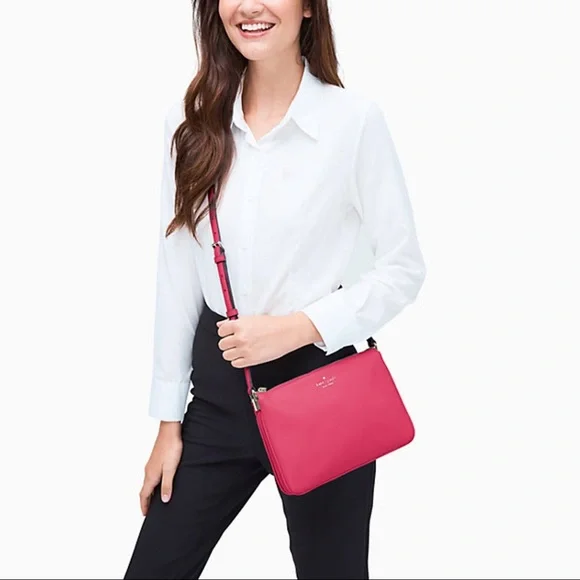 Kate Spade Red Crossbody Bag - Picture 3 of 8